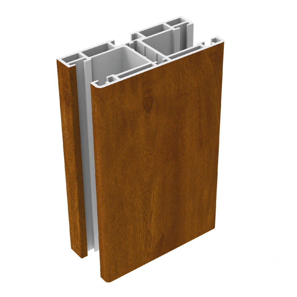 Central guide rail compatible with 60 x 30 lateral guide rail