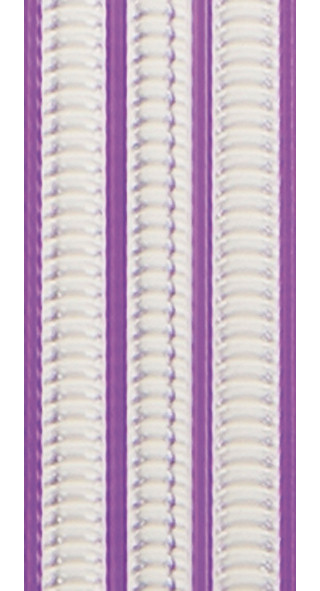 Transparent with translucent purple