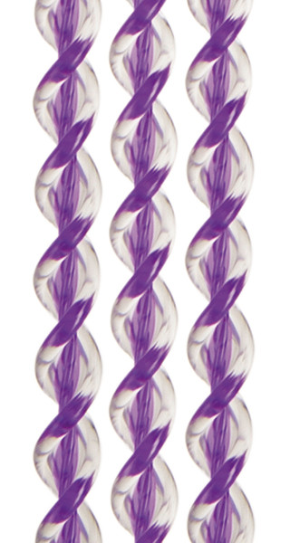 Translucent purple with transparent